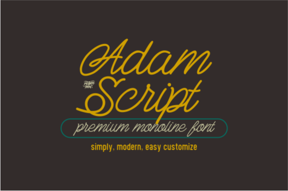 Adam Script: A Font for Thoughtful Design
