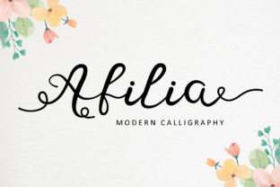 Afilia: A Script Font That Brings Warmth to Digital Design