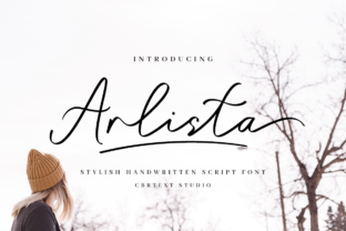 Arlista: A Friendly Script Font for Branding Projects