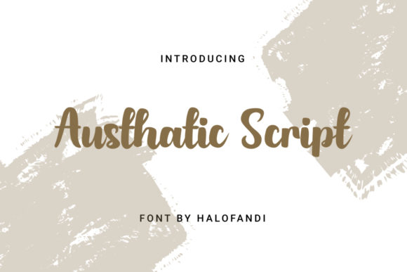 Austhatic Script: The Font That Elevates Your Digital Brand