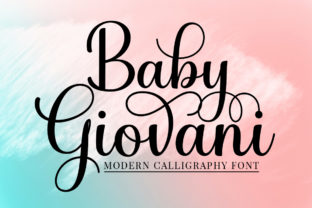 Baby Giovani Script: A Refined Script Font for Sophisticated Branding