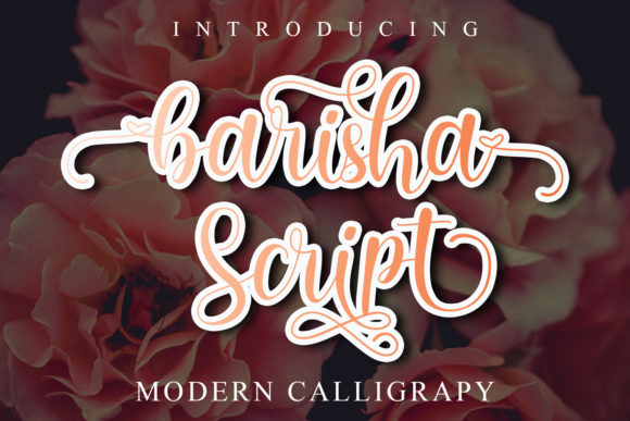 Barisha Script: A Beautiful Font for Digital Design