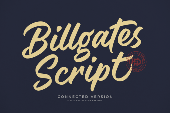 Billgates Script: A Timeless Script Font for Editorial Design