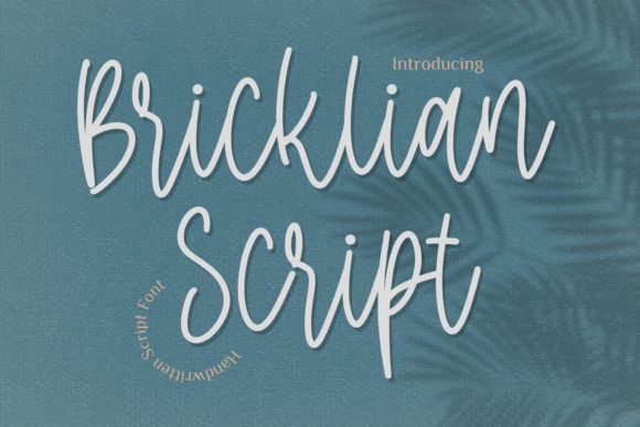 Bricklian Script: A Font That Elevates Your Brand