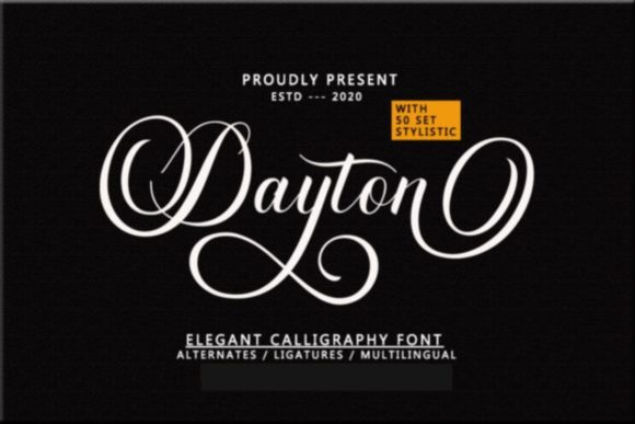 Dayton Script: A Versatile Script Font for Campaign Design