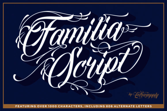 Familia Script: A Timeless Script Font for Digital Design