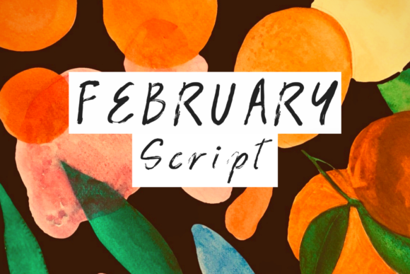 February Script: A Versatile Font for Creative Web Projects