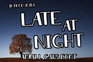 Font for Branding: Late at Night Script