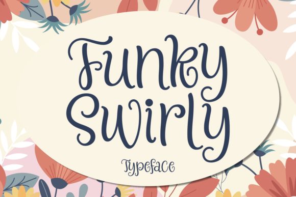 Funky Swirly: A Handwritten Font for Creative Crafters