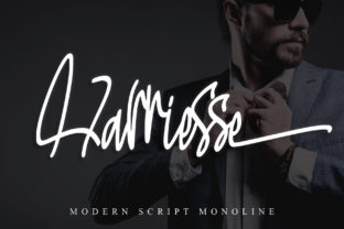 Harriesse: A Script Font That Breathes Life Into Branding