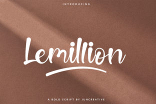 Lemillion: A Script Font That Elevates Digital Branding
