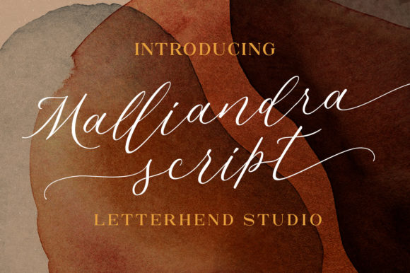 Malliandra Script: A Stylish Font for Creative Campaigns