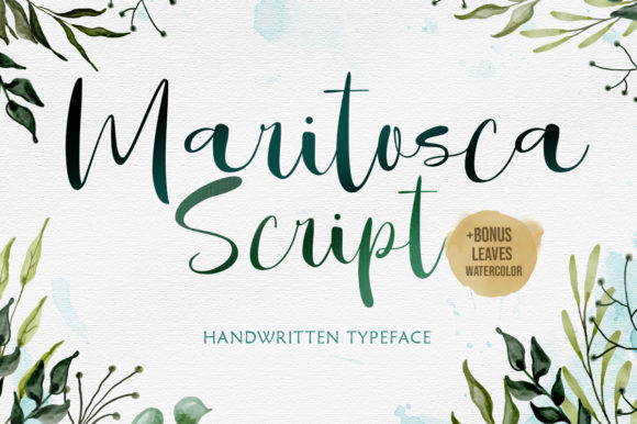 Maritosca Script: A Timeless Script Font for Editorial Design