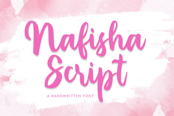 Nafisha Script: A Timeless Script Font for Editorial Design