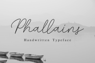Phallain Script: A Versatile Handwritten Font for Digital Design