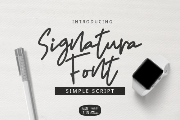 Signatura Script: A Designer’s Take on Handwritten Elegance