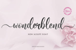 Wonderblend: A Script Font That Elevates Digital Branding